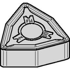 WNMG 432 Double-sided|G WM25CT, 1/32″ Corner Radius, 3/16″ Thick, 1/2″ Inscribed Circle, TiN, Turning Indexable Insert - Eagle Tool & Supply