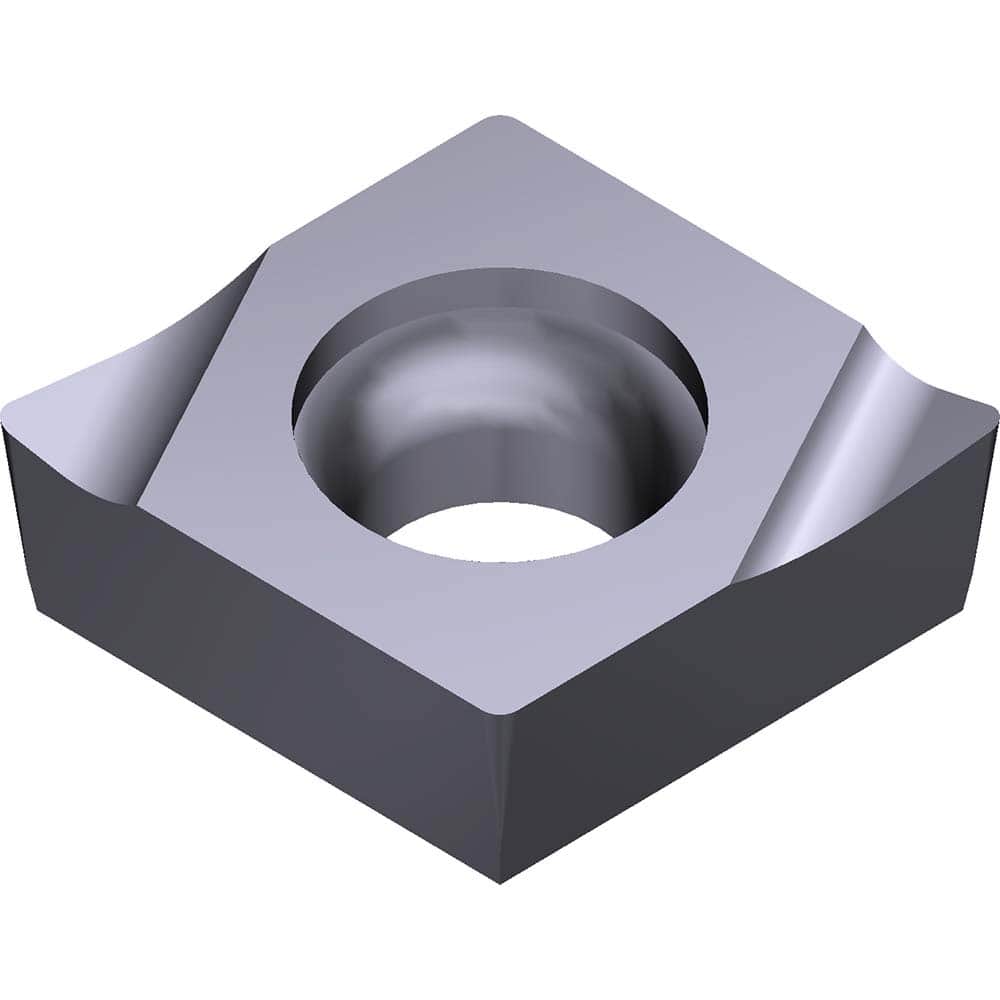CCGT04X104LFY-AC5025S Carbide Turning Insert Absotech Bronze Finish, 0.1957″ Long, 0.1693″ Inscribed Circle, 0.0157″ Corner Radius, 0.0709″ Thick, 80° Included Angle, Series AC5000S