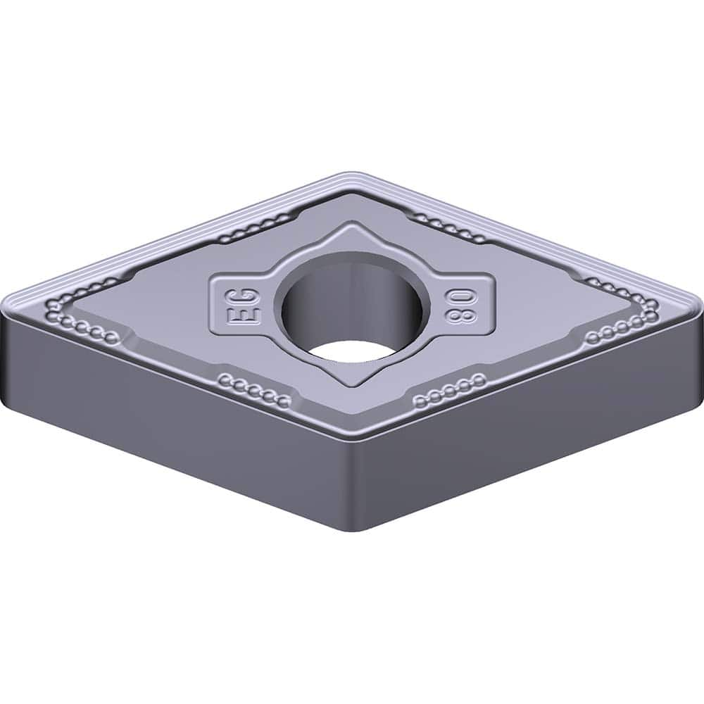 DNGG431EEG-AC5015S Carbide Turning Insert Absotech Bronze Finish, 0.6102″ Long, 1/2″ Inscribed Circle, 0.0157″ Corner Radius, 55° Included Angle, Series AC5000S