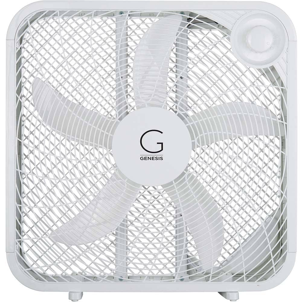 Genesis - Fans Type: Box Fan Blade Size: 10 (Inch) - Eagle Tool & Supply