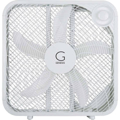 Genesis - Fans Type: Box Fan Blade Size: 10 (Inch) - Eagle Tool & Supply