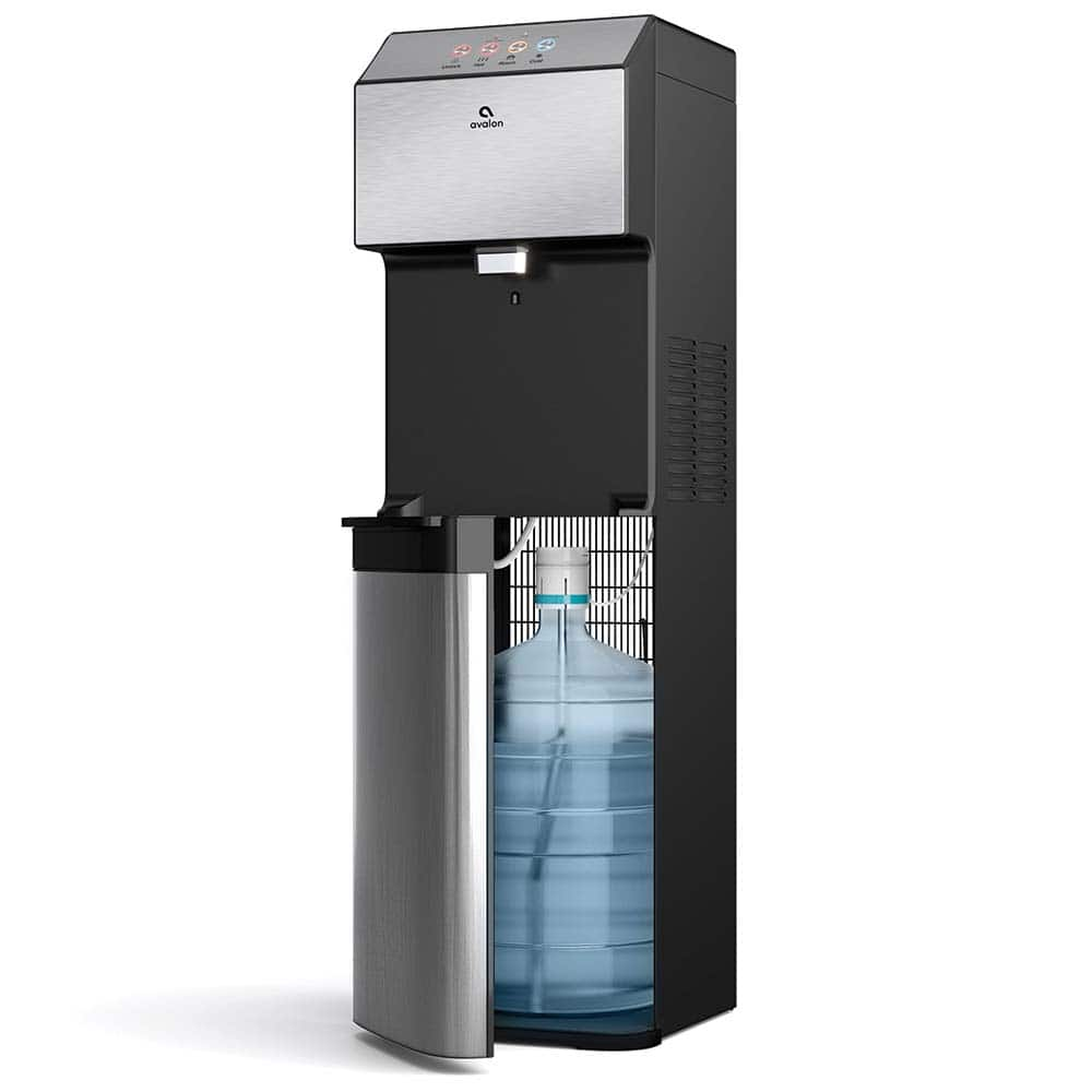 Avalon - Water Dispensers Type: Bottom Loading, Self Cleaning Style: Touchless, Freestanding, Electric - Eagle Tool & Supply