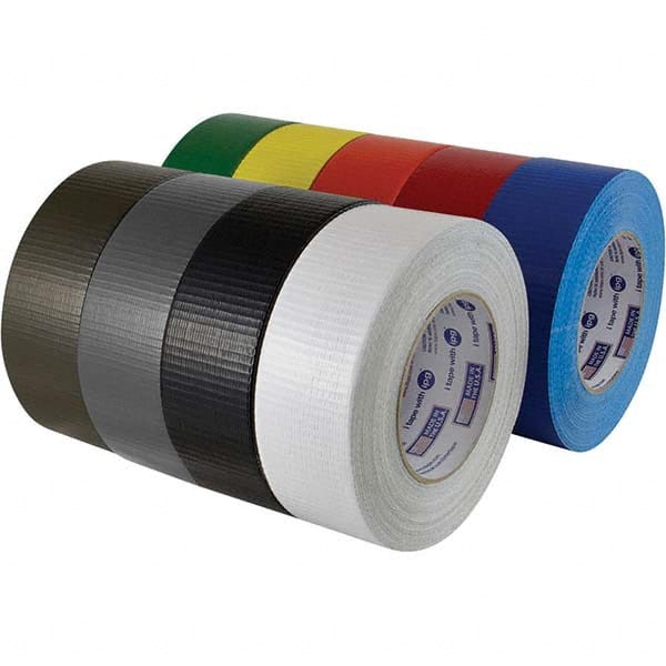 Intertape - 54.8m x 48mm x 9 mil Orange Polyethylene Film Duct Tape - Eagle Tool & Supply