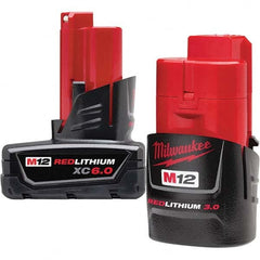 Milwaukee Tool - 12 Volt Lithium-Ion Power Tool Battery - Eagle Tool & Supply