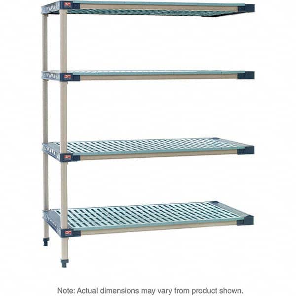 Metro - Plastic Shelving Type: Structural Plastic Open Shelving Shelf Capacity (Lb.): 2,000 - Eagle Tool & Supply