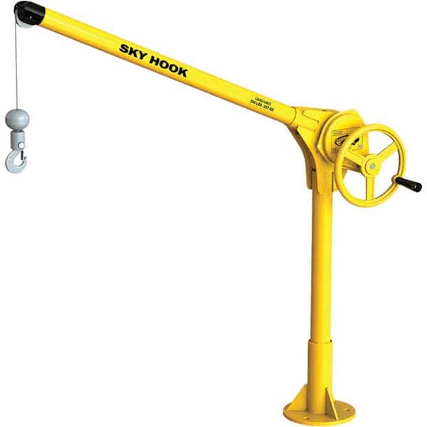 Sky Hook - 500 Lb Steel Lifting Hook Crane - Eagle Tool & Supply