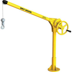 Sky Hook - 500 Lb Steel Lifting Hook Crane - Eagle Tool & Supply