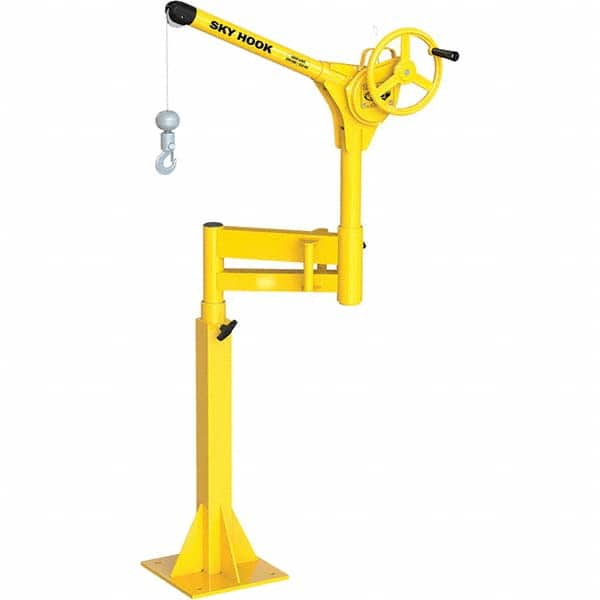 Sky Hook - 500 Lb Steel Lifting Hook Crane - Eagle Tool & Supply