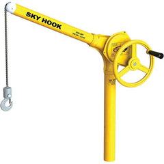 Sky Hook - 250 Lb Steel Lifting Hook Crane - Eagle Tool & Supply