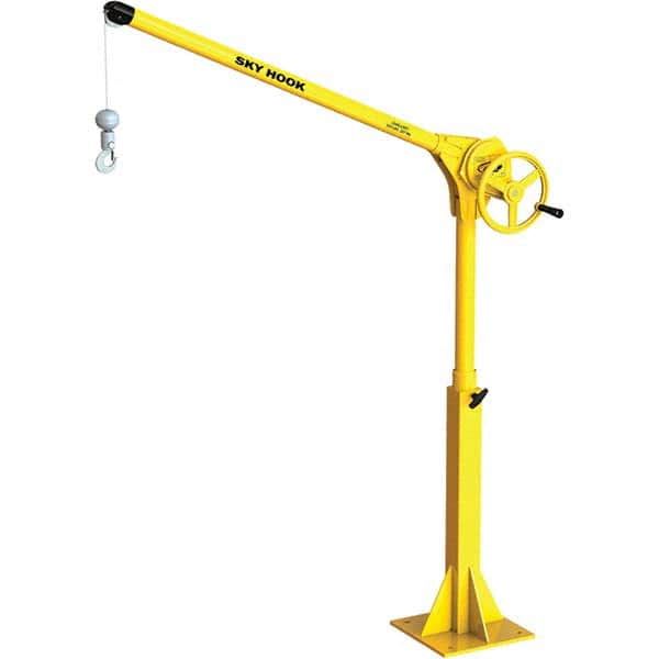 Sky Hook - 500 Lb Steel Lifting Hook Crane - Eagle Tool & Supply