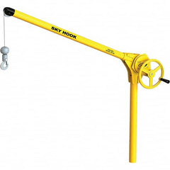 Sky Hook - 500 Lb Steel Lifting Hook Crane - Eagle Tool & Supply