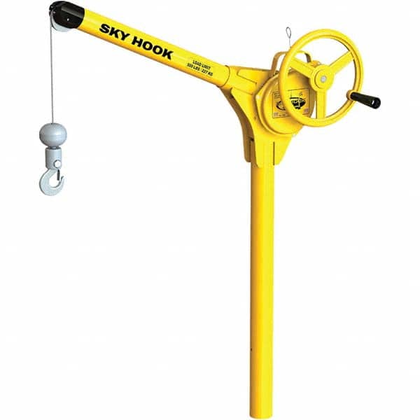 Sky Hook - 500 Lb Steel Lifting Hook Crane - Eagle Tool & Supply