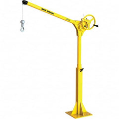Sky Hook - 500 Lb Steel Lifting Hook Crane - Eagle Tool & Supply