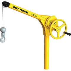Sky Hook - 250 Lb Steel Lifting Hook Crane - Eagle Tool & Supply