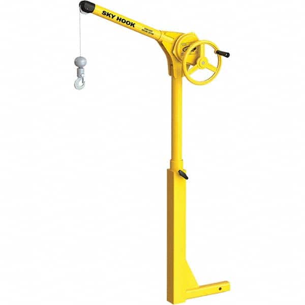 Sky Hook - 500 Lb Steel Lifting Hook Crane - Eagle Tool & Supply
