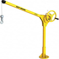 Sky Hook - 500 Lb Steel Lifting Hook Crane - Eagle Tool & Supply
