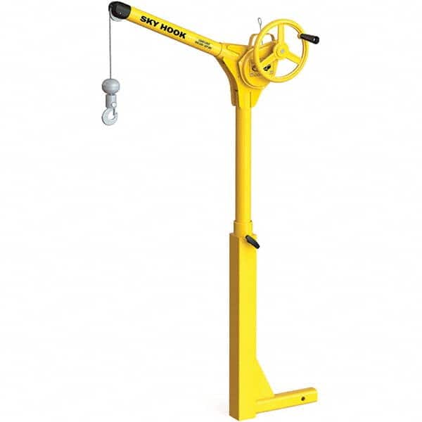 Sky Hook - 500 Lb Steel Lifting Hook Crane - Eagle Tool & Supply