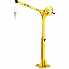Sky Hook - 500 Lb Steel Lifting Hook Crane - Eagle Tool & Supply