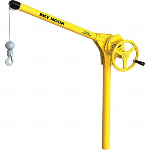 Sky Hook - 500 Lb Steel Lifting Hook Crane - Eagle Tool & Supply