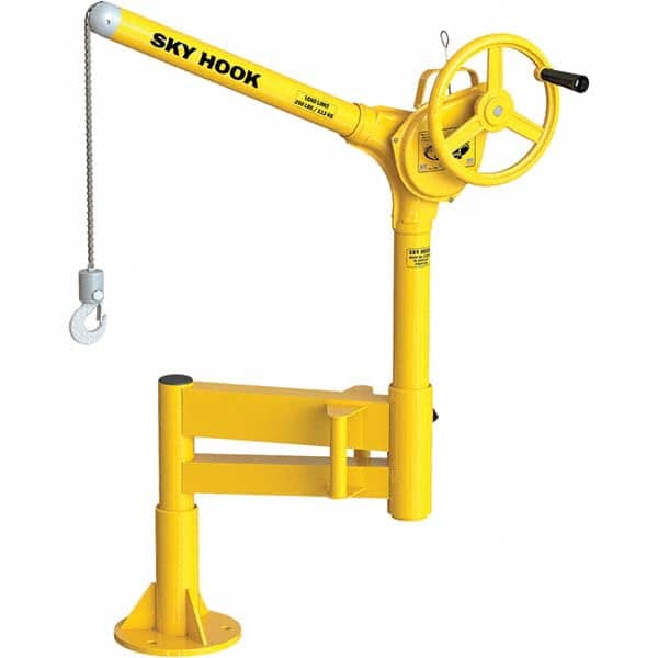 Sky Hook - 500 Lb Steel Lifting Hook Crane - Eagle Tool & Supply
