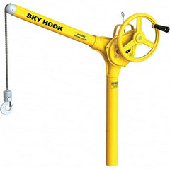 Sky Hook - 250 Lb Steel Lifting Hook Crane - Eagle Tool & Supply