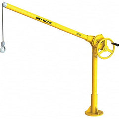 Sky Hook - 500 Lb Steel Lifting Hook Crane - Eagle Tool & Supply