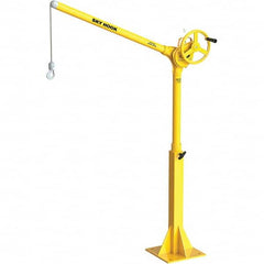 Sky Hook - 500 Lb Steel Lifting Hook Crane - Eagle Tool & Supply