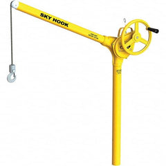 Sky Hook - 500 Lb Steel Lifting Hook Crane - Eagle Tool & Supply