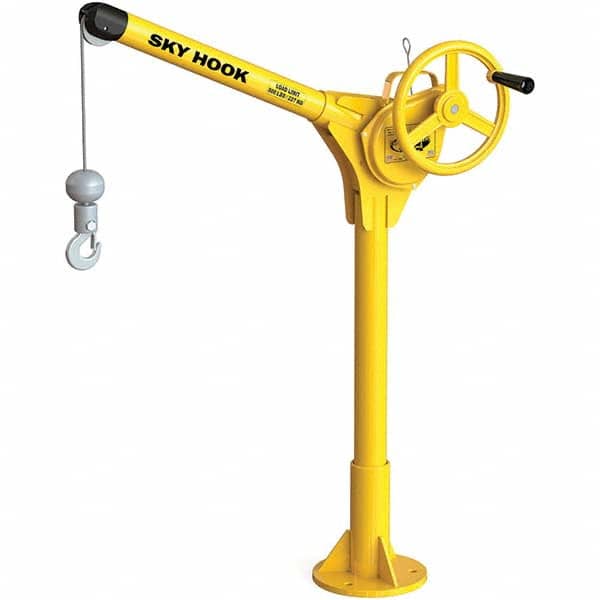 Sky Hook - 500 Lb Steel Lifting Hook Crane - Eagle Tool & Supply