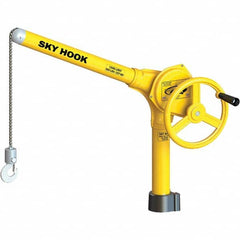 Sky Hook - 500 Lb Steel Lifting Hook Crane - Eagle Tool & Supply