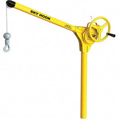 Sky Hook - 500 Lb Steel Lifting Hook Crane - Eagle Tool & Supply