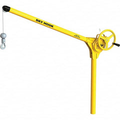 Sky Hook - 500 Lb Steel Lifting Hook Crane - Eagle Tool & Supply