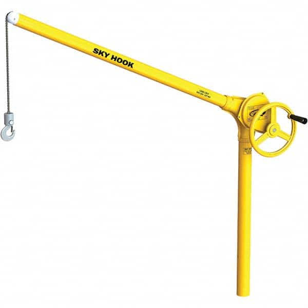 Sky Hook - 500 Lb Steel Lifting Hook Crane - Eagle Tool & Supply