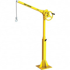 Sky Hook - 500 Lb Steel Lifting Hook Crane - Eagle Tool & Supply