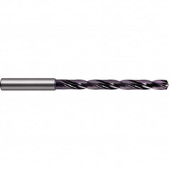 Guhring - 14.3mm 140° Spiral Flute Solid Carbide Taper Length Drill Bit - Eagle Tool & Supply