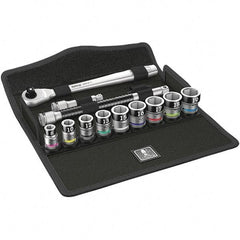 Wera - Socket Sets Measurement Type: Metric Drive Size: 3/8 - Eagle Tool & Supply
