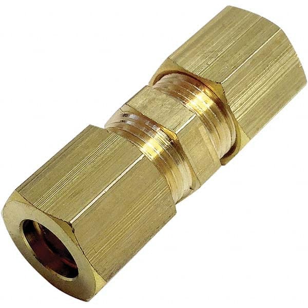 Legris - Metal Compression Tube Fittings Type: Union End Connections: Tube O.D. x Tube O.D. - Eagle Tool & Supply