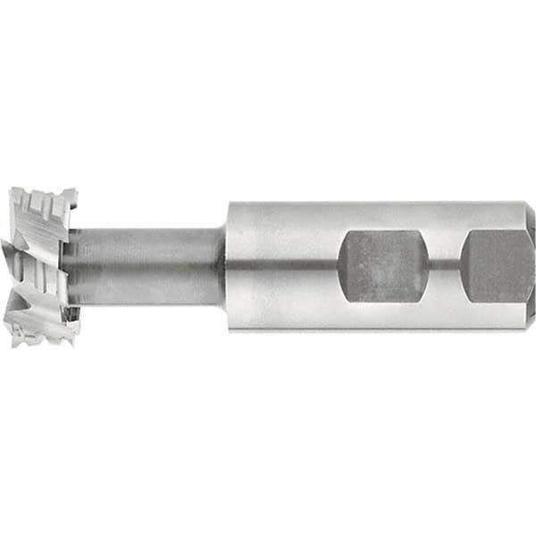 Keo - 2" Diam, 3/8" Wide, High Speed Steel T-Slot Cutter - Eagle Tool & Supply
