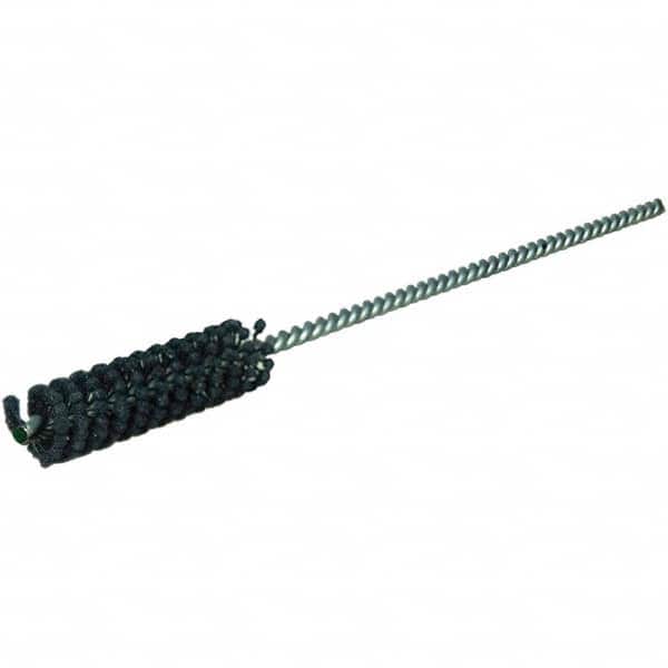 Weiler - 0.709" to 18mm Bore Diam, 120 Grit, Silicon Carbide Flexible Hone - Eagle Tool & Supply