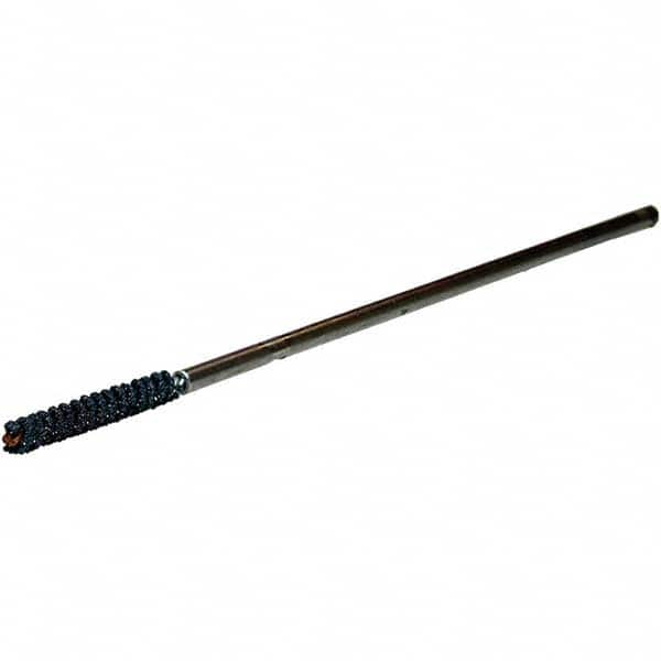 Weiler - 0.472" to 12mm Bore Diam, 240 Grit, Silicon Carbide Flexible Hone - Eagle Tool & Supply