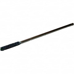 Weiler - 0.354" to 9mm Bore Diam, 120 Grit, Silicon Carbide Flexible Hone - Eagle Tool & Supply