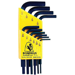 10PC HLX10S HEX L WRENCH SET - Eagle Tool & Supply