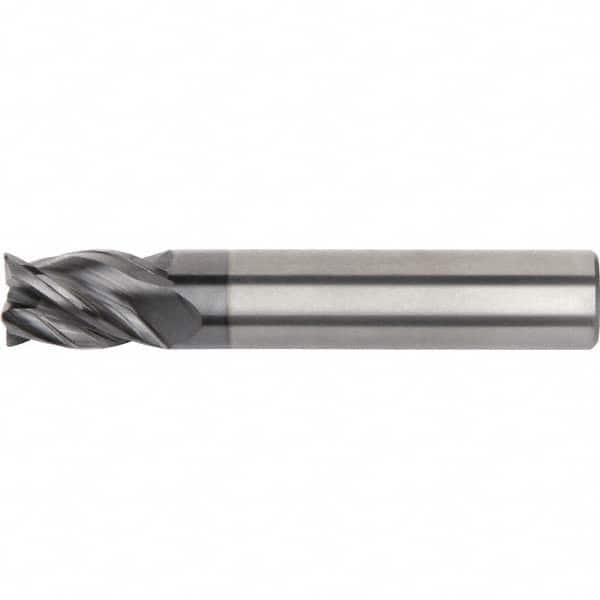 Kennametal - 10mm Diam 4 Flute Solid Carbide 0.25mm Chamfer Width Corner Chamfer End Mill - Eagle Tool & Supply