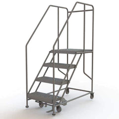 TRI-ARC - Rolling & Wall Mounted Ladders & Platforms Type: Rolling Work Platform Style: Steel Work Platform - Eagle Tool & Supply
