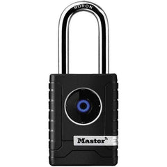 Master Lock - Padlocks Keyed: Blue Tooth Shackle Clearance: 2 (Inch) - Eagle Tool & Supply