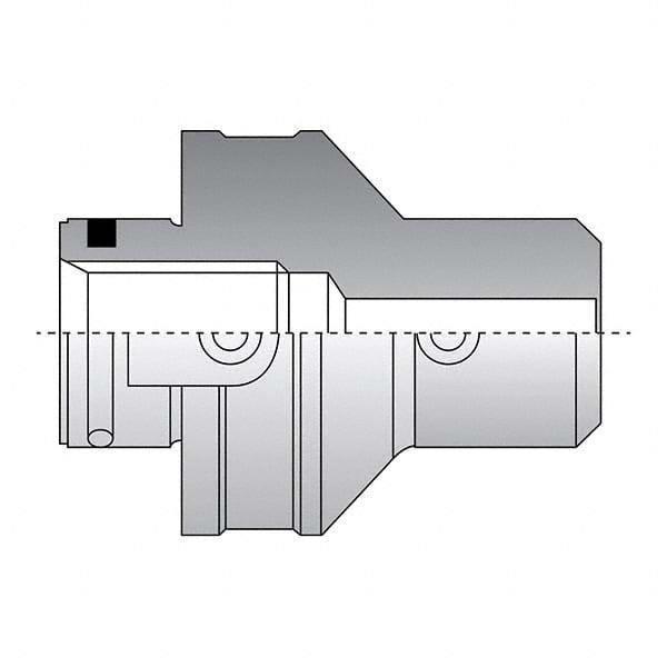 Allied Machine and Engineering - 52mm Diam Radial Clamp Cylindrical Shank Adapter Modular Reamer Body - Eagle Tool & Supply