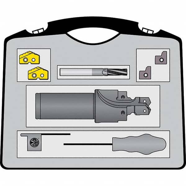 Allied Machine and Engineering - 7/8-14, Tube Dash 10, Indexable Porting Tool - Eagle Tool & Supply