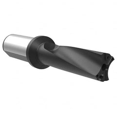 Allied Machine and Engineering - Series APX 44, 3xD, 1-1/2" Diam Flanged Straight Shank, Drill Body - Eagle Tool & Supply