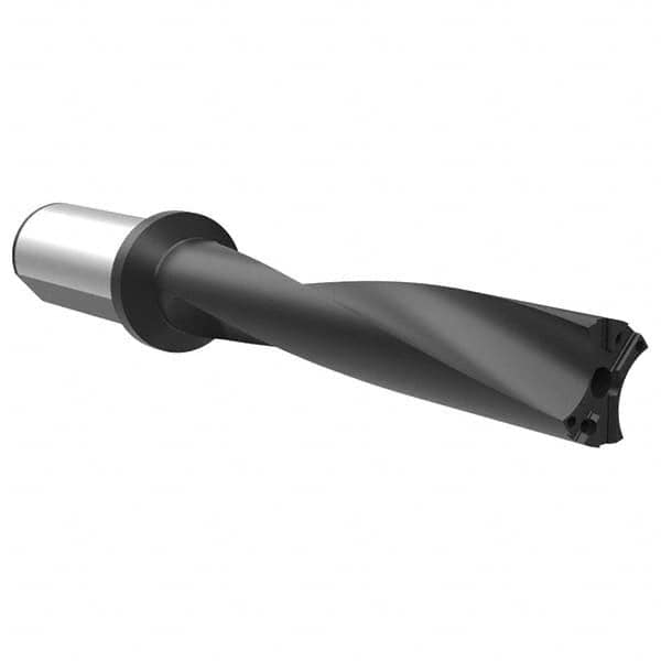 Allied Machine and Engineering - Series APX 44, 5xD, 40mm Diam Flanged Straight Shank, Drill Body - Eagle Tool & Supply