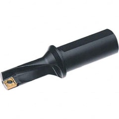 Allied Machine and Engineering - 18mm Max Drill Depth, 2.25xD, 8mm Diam, Indexable Insert Drill - Eagle Tool & Supply